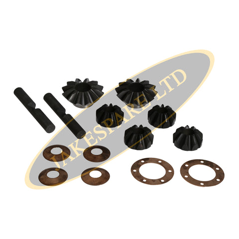 JCB gear set, 33Spl. 6 gears 2 pins with washers PD + SD70 450/11000